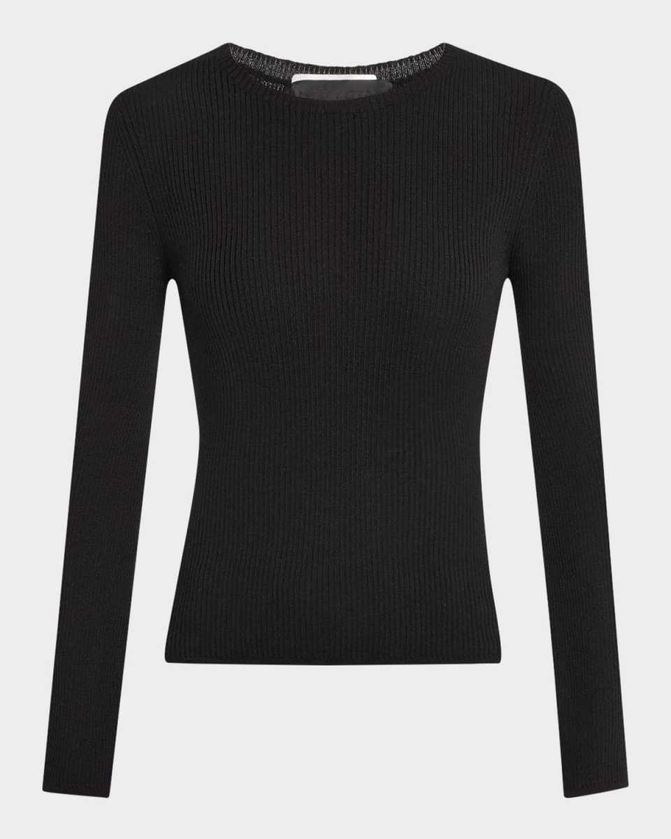 Presley Ribbed Merino Wool Top